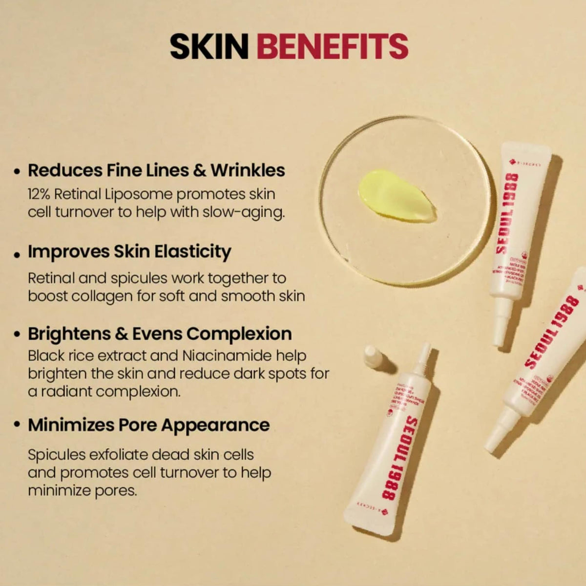 KSECRET  Advanced Shot Retinal Liposome 12% + Black Rice 15ml - BelluBeauty