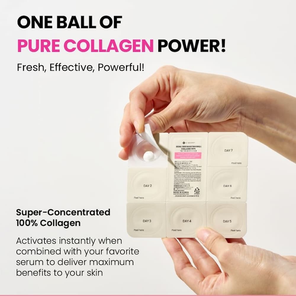 KSECRET Seoul 1988 Boosting Ball Collagen 100% 35mg 7pcs - BelluBeauty