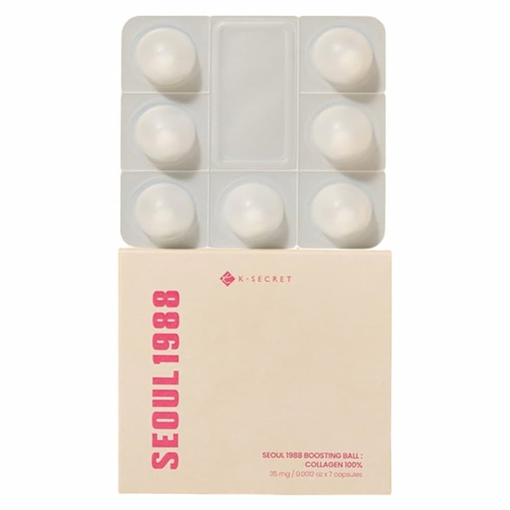 KSECRET Seoul 1988 Boosting Ball Collagen 100% 35mg 7pcs - BelluBeauty