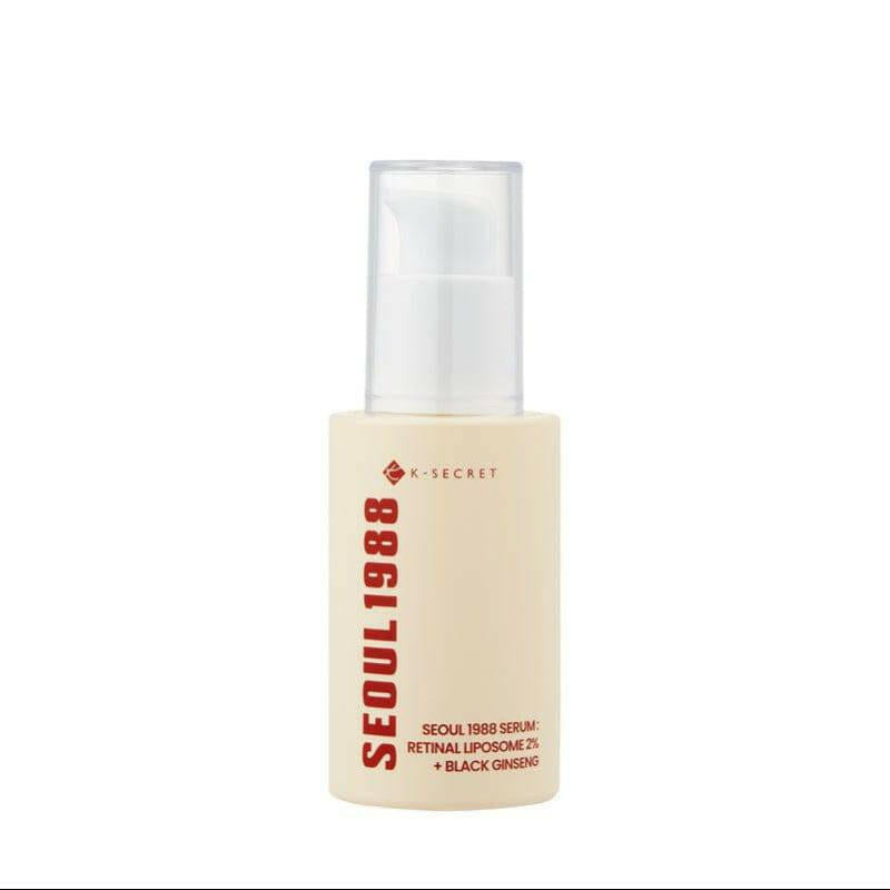 KSECRET Seoul 1988 Serum Retinal Liposome 2% + Black Ginseng 30ml - bellubeauty