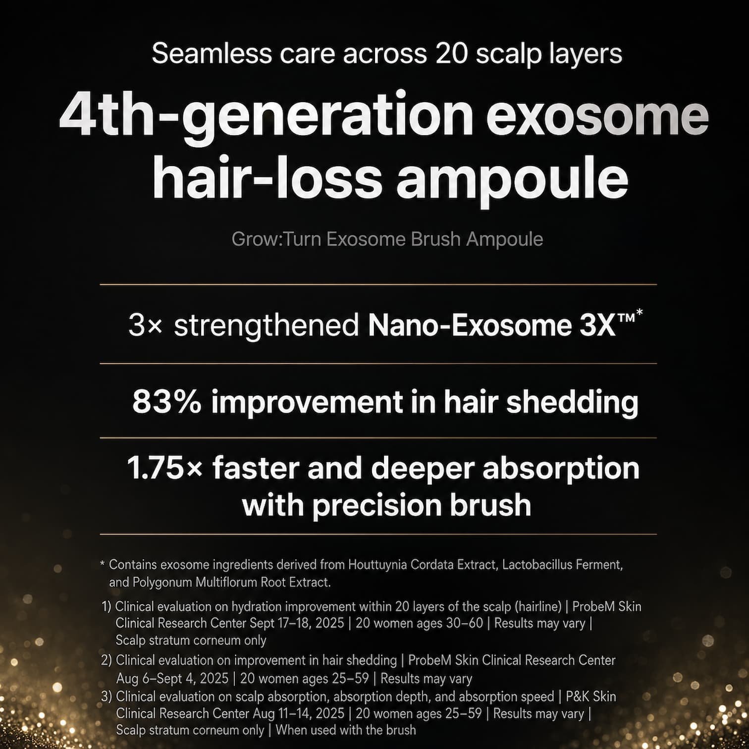 LILYEVE Grow Turn Exosome Brush Ampoule 100ml - BelluBeauty