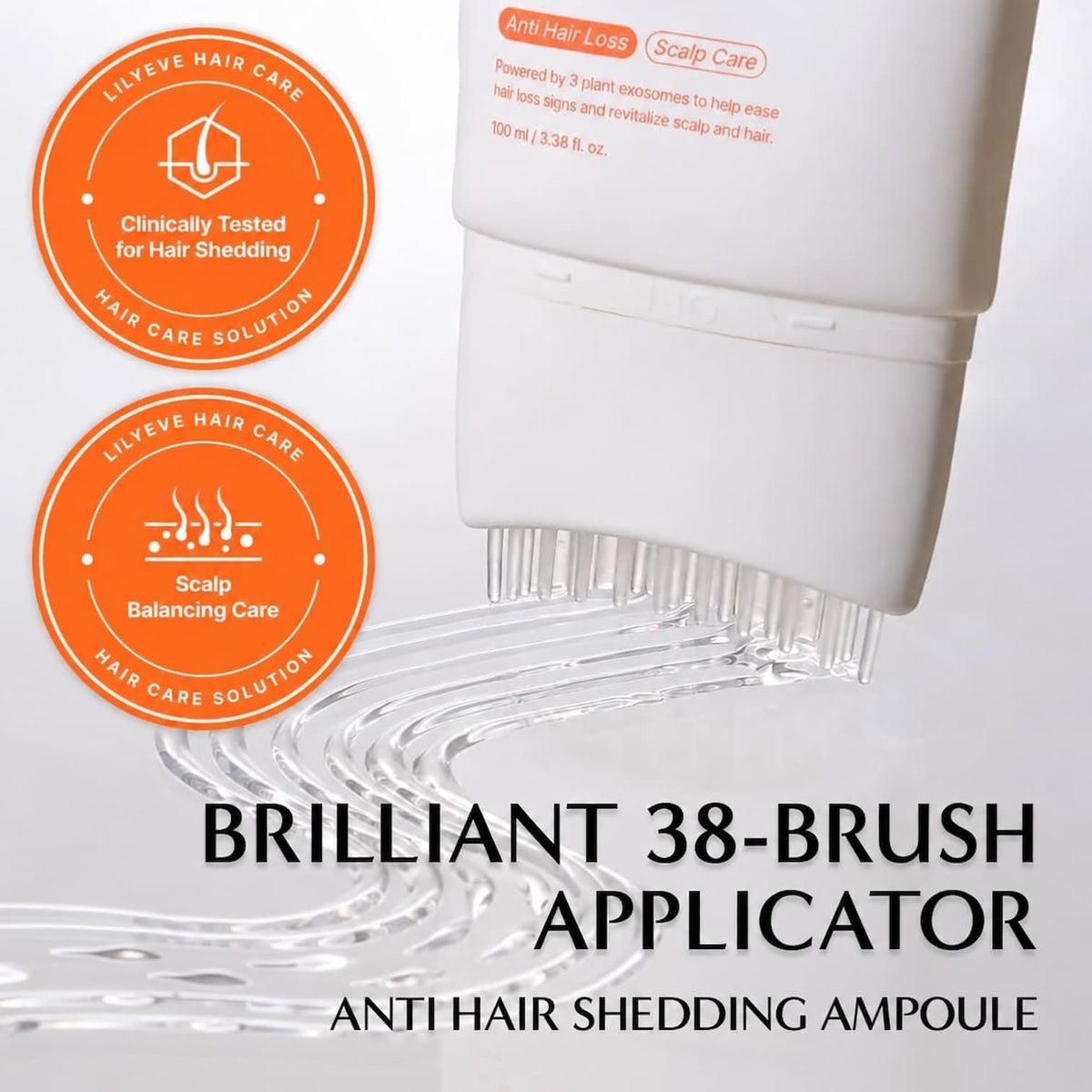 LILYEVE Grow Turn Exosome Brush Ampoule 100ml - BelluBeauty