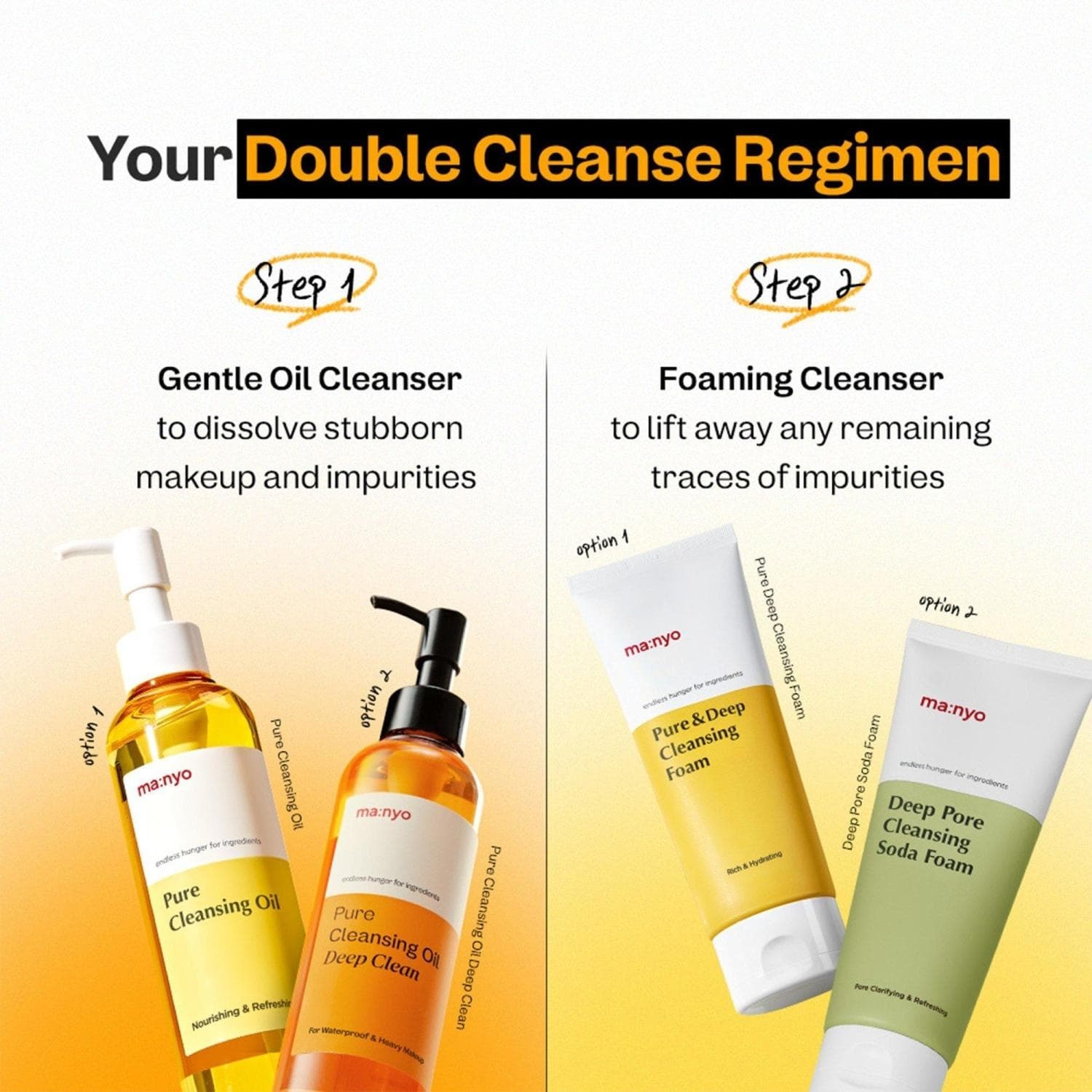 MA:NYO Pure & Deep Cleansing Foam 100ml - bellubeauty