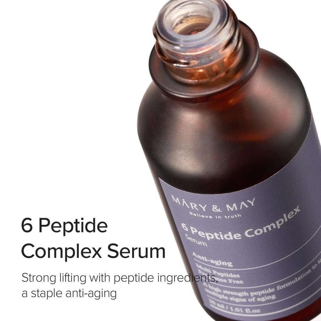 MARY&MAY 6 Peptide Complex Serum 30ml - bellubeauty