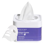 MARY&MAY Collagen Peptide Vital Mask 30pcs - BelluBeauty