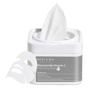 MARY&MAY Niacinamide Vitamin C Brightening Mask 30pcs - BelluBeauty