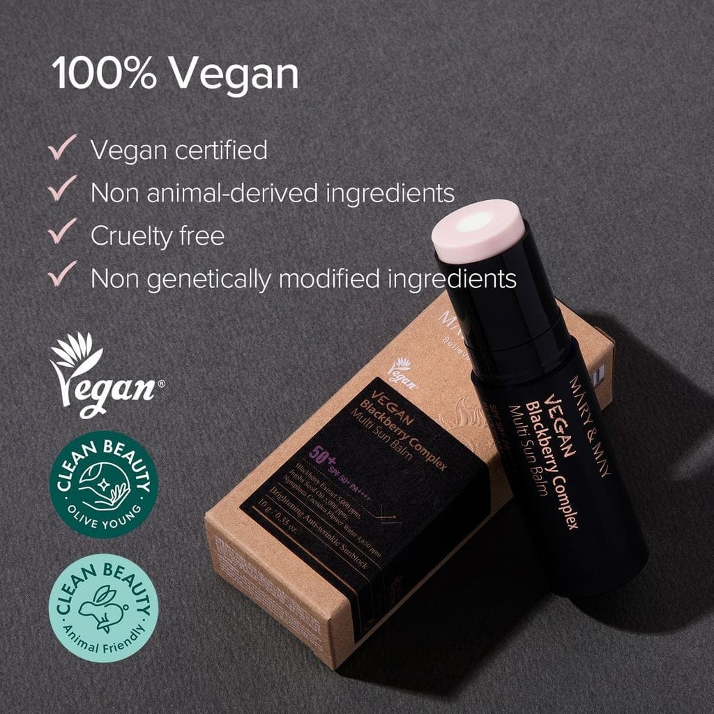MARY&MAY Vegan Blackberry Complex Multi Sun Balm SPF50+ - bellubeauty