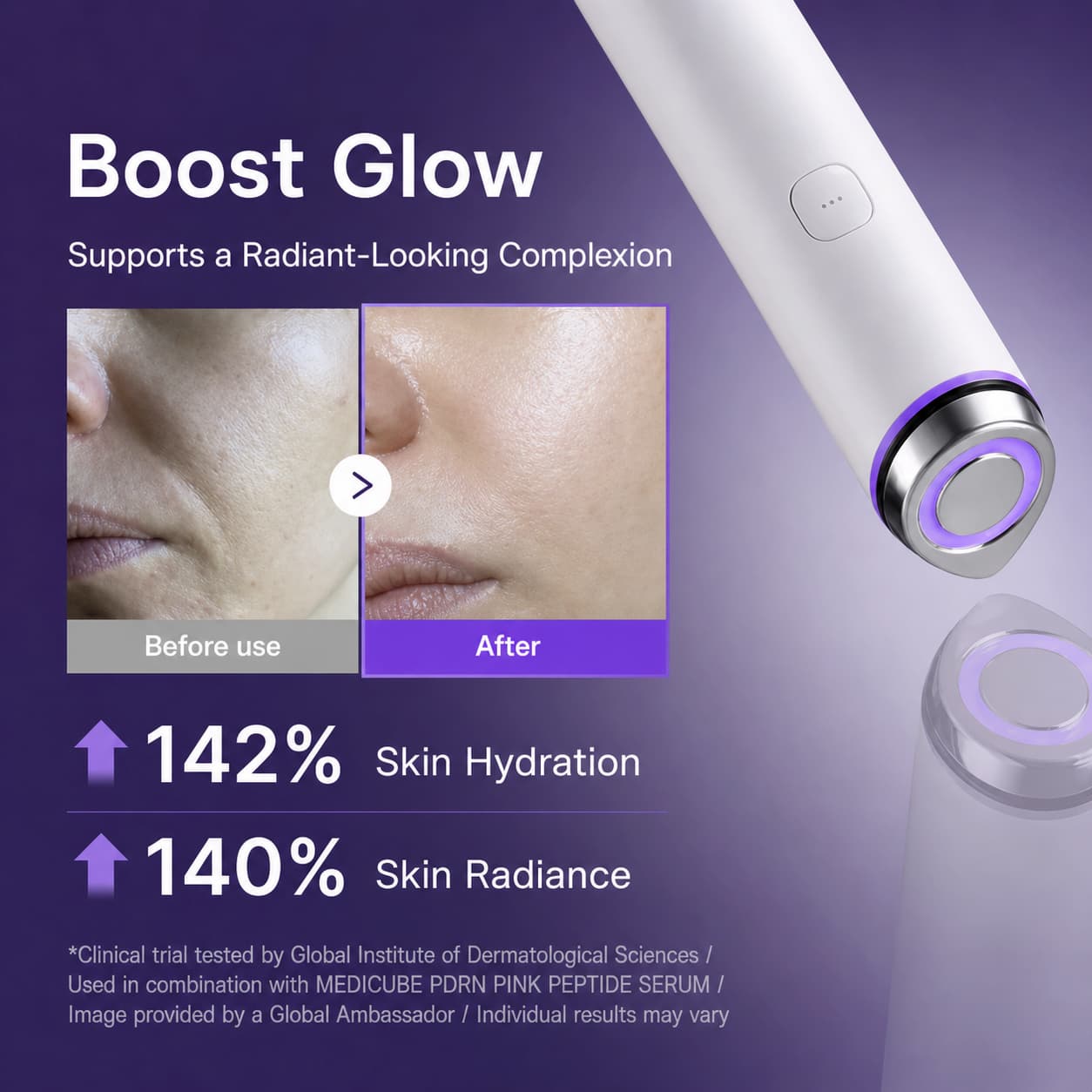 MEDICUBE AGE-R Booster Pro Mini Plus Pink - BelluBeauty