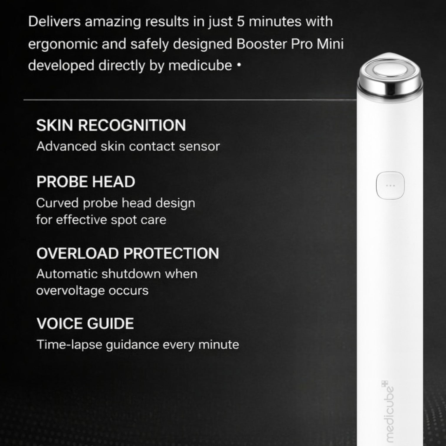 MEDICUBE AGE-R Booster Pro Mini White | BelluBeauty