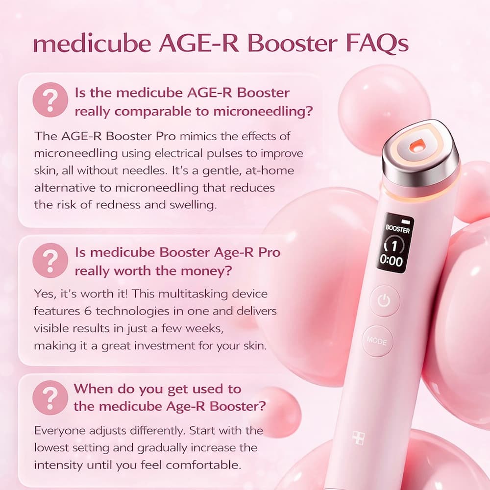 MEDICUBE AGE-R Booster Pro Pink Edition - BelluBeauty