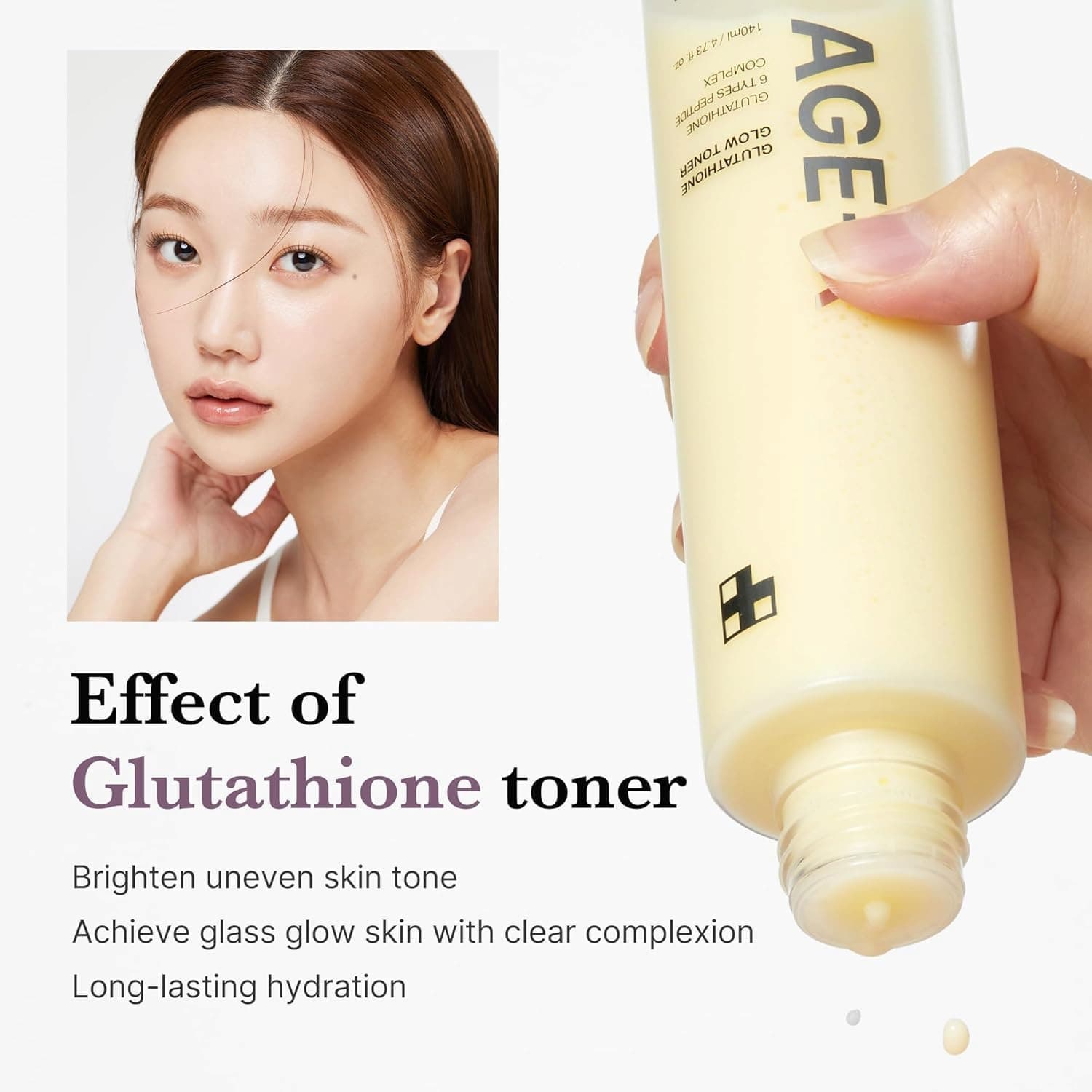 MEDICUBE AGE-R Glutathione Glow Toner 140ml - BelluBeauty