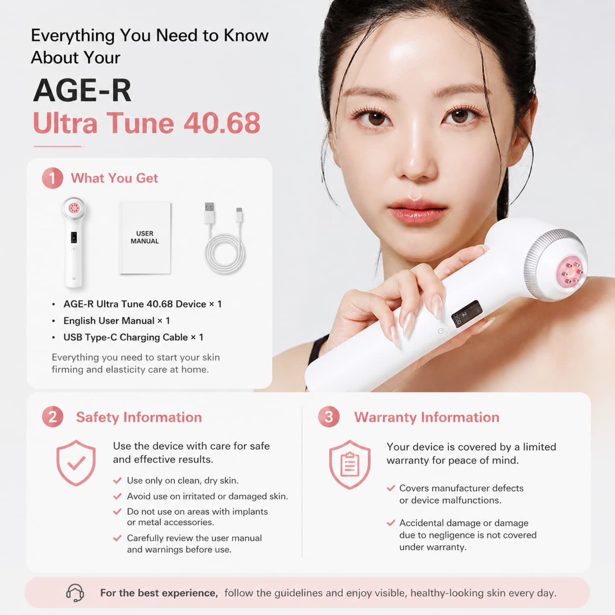 MEDICUBE AGE-R Ultra Tune 40.68 - BelluBeauty