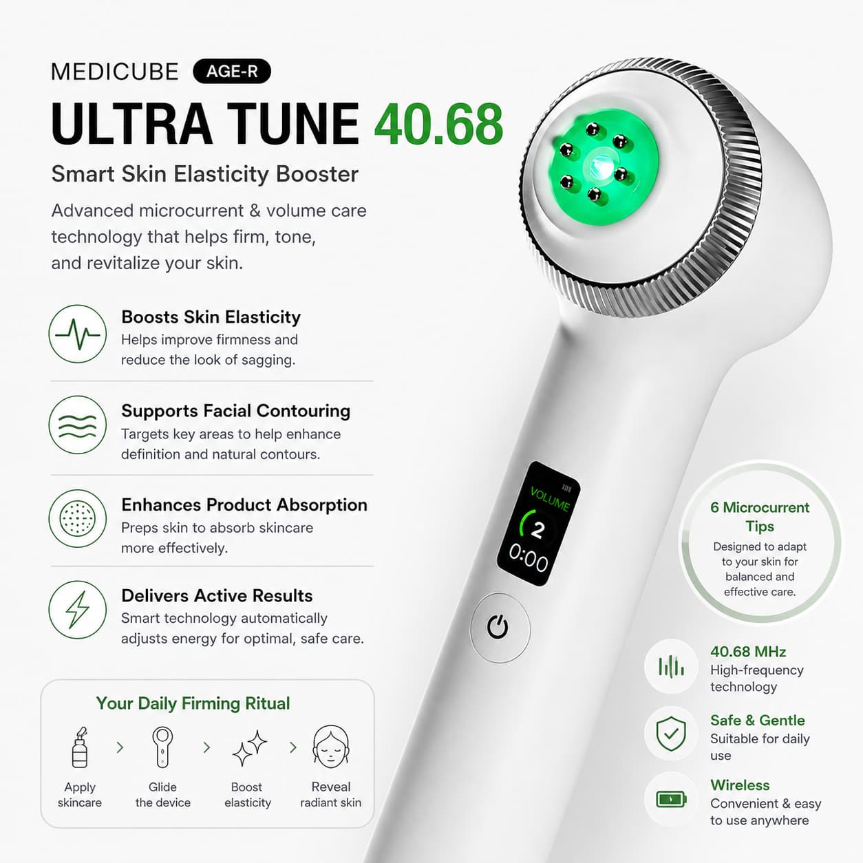 MEDICUBE AGE-R Ultra Tune 40.68 - BelluBeauty
