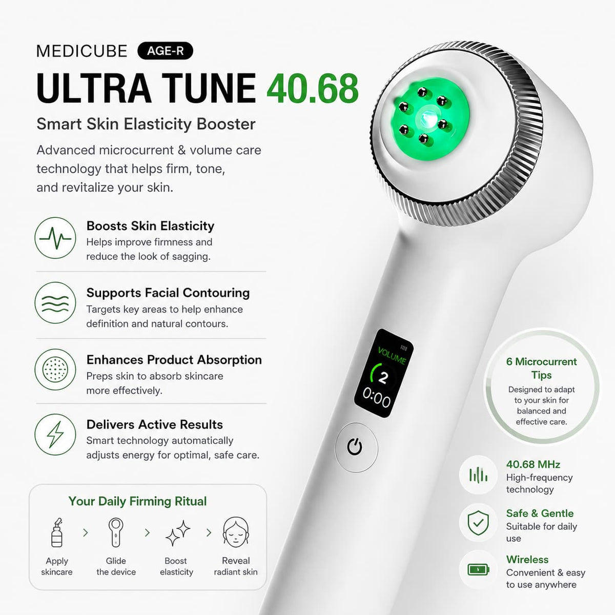 MEDICUBE AGE-R Ultra Tune 40.68 - BelluBeauty