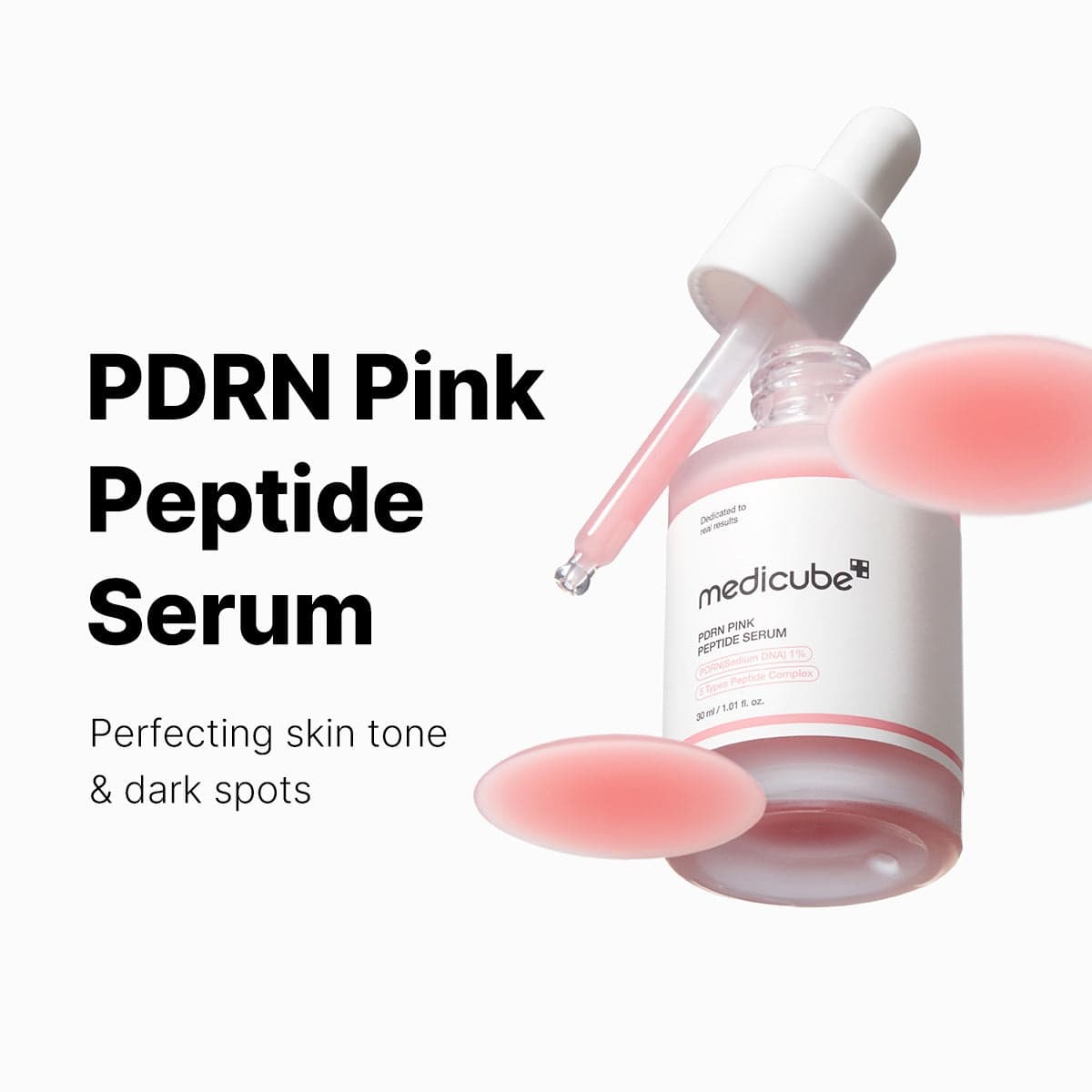 MEDICUBE Collagen PDRN Pink Peptide Serum 30ml - bellubeauty
