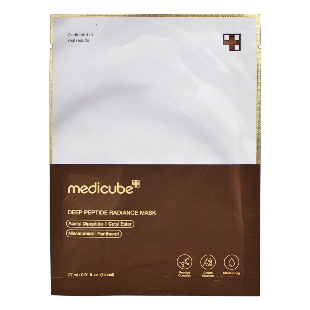 MEDICUBE Deep Peptide Radiance Mask 27ml - BelluBeauty