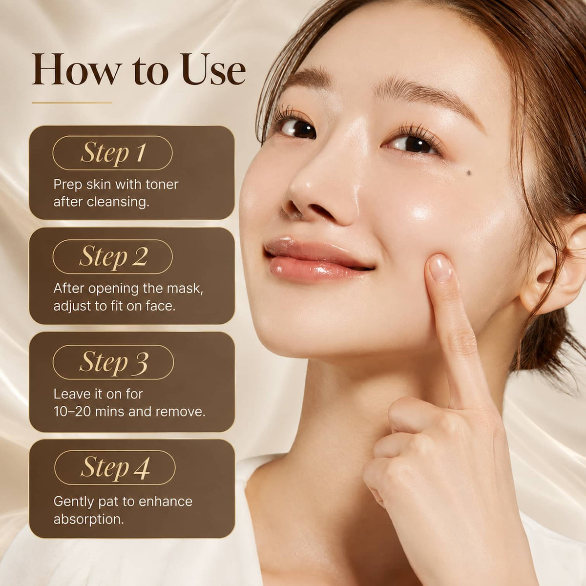 MEDICUBE Deep Peptide Radiance Mask 27ml - BelluBeauty
