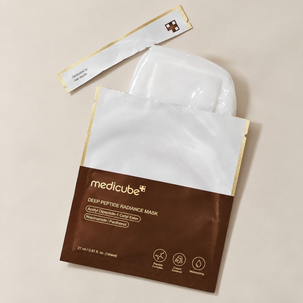 MEDICUBE Deep Peptide Radiance Mask 27ml - BelluBeauty