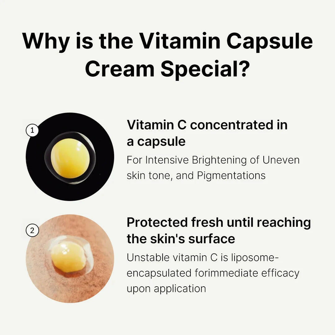 MEDICUBE Deep Vita C Capsule Cream 55g - bellubeauty
