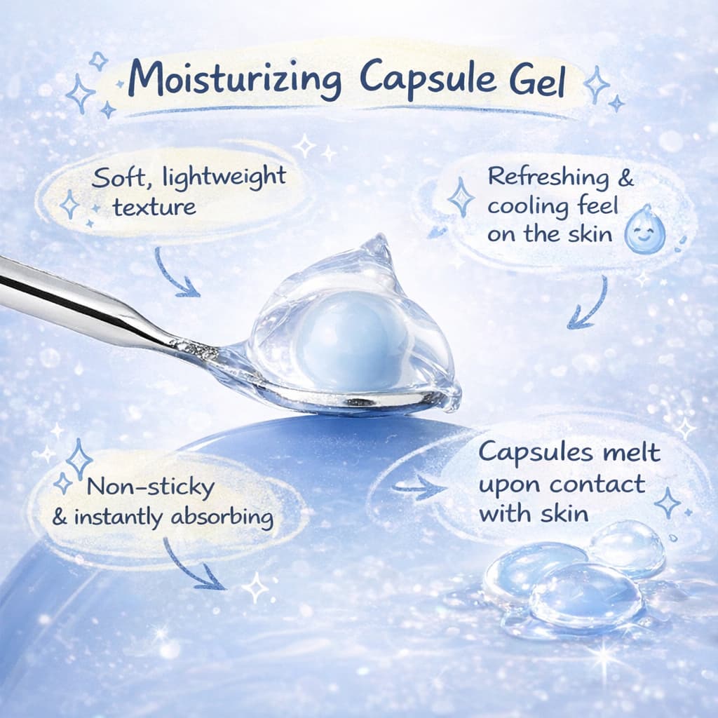 MEDICUBE Hyaluronic Moisturizing Capsule Cream 55g - BelluBeauty