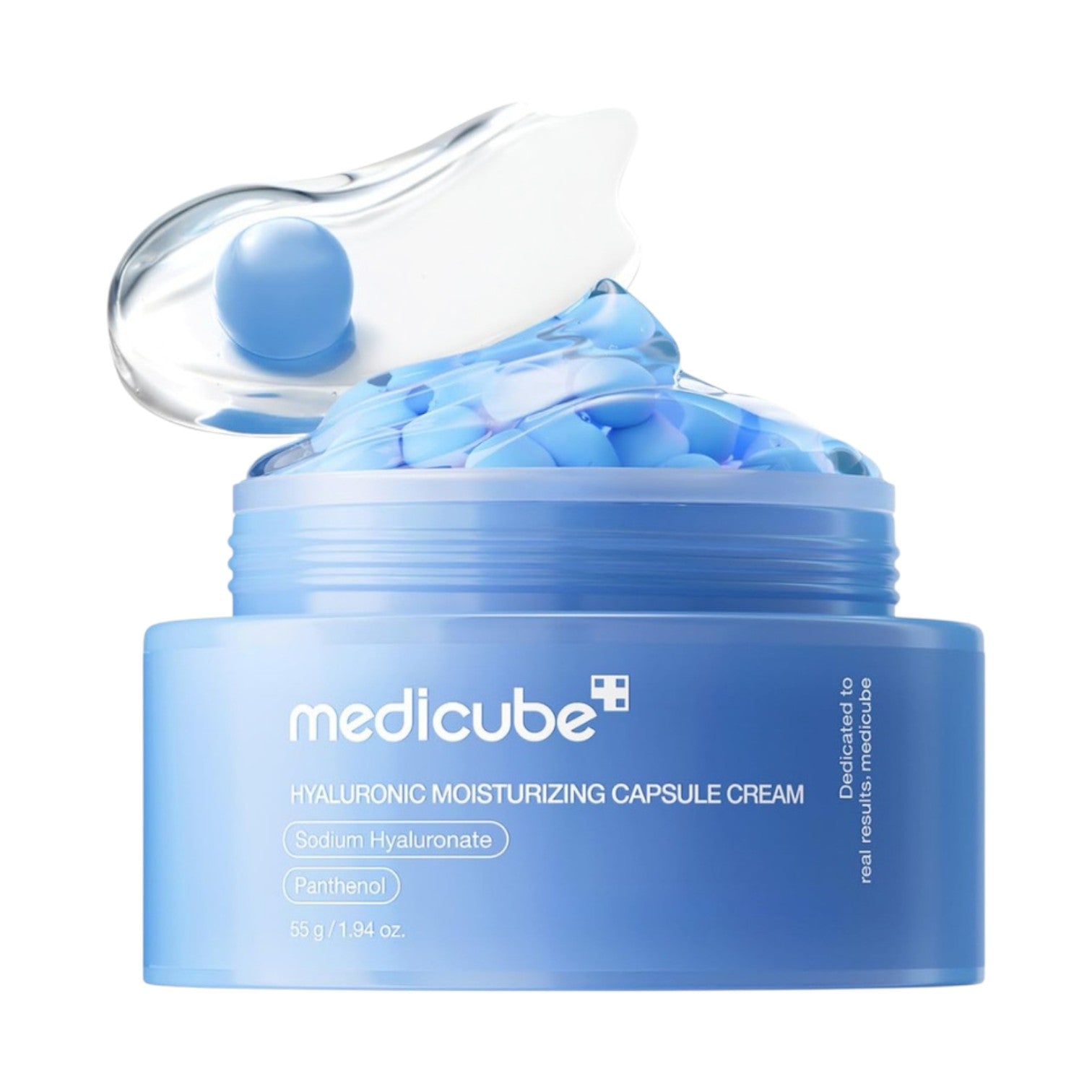 MEDICUBE Hyaluronic Moisturizing Capsule Cream 55g - BelluBeauty