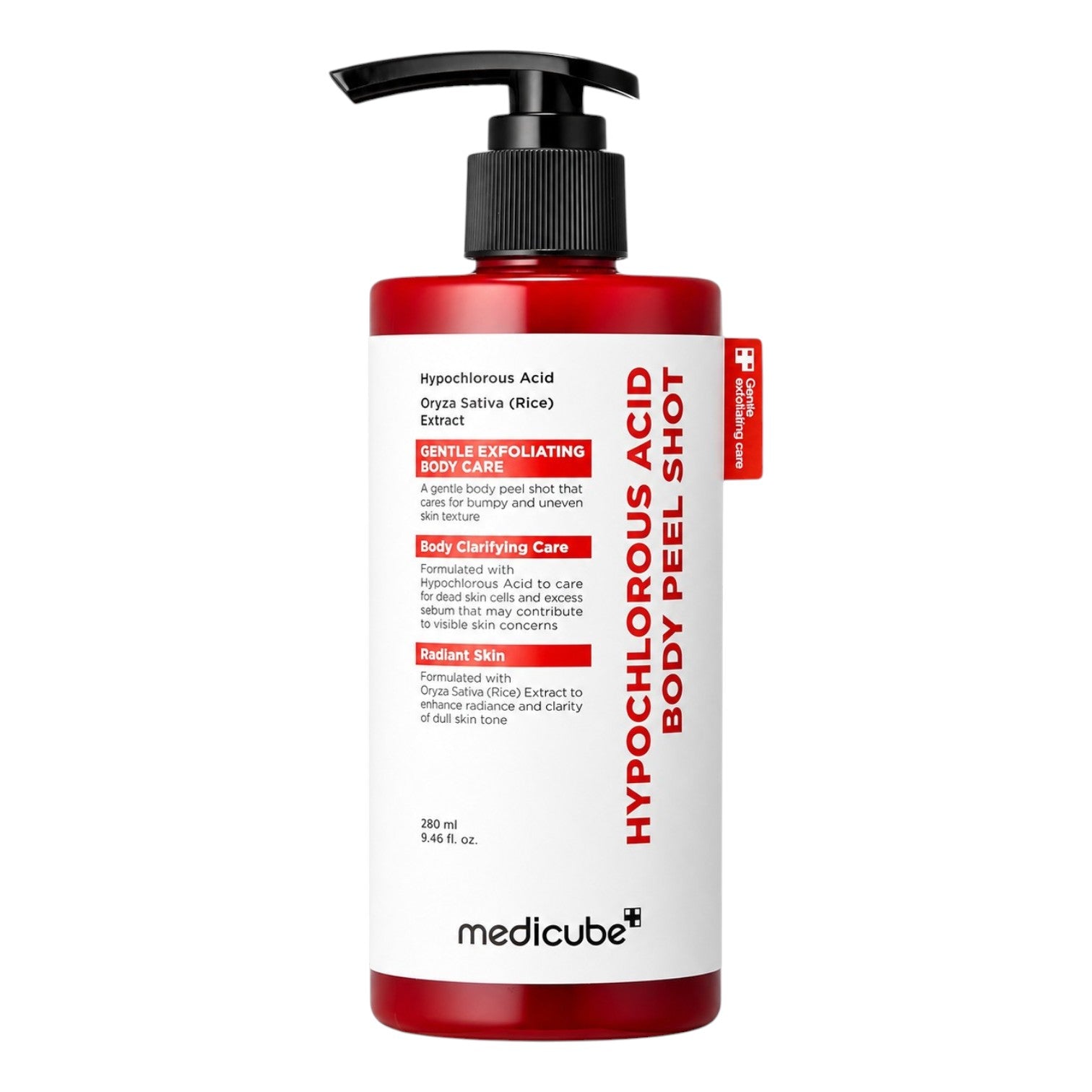 MEDICUBE Hypochlorous Acid Body Peel Shot 280ml - BelluBeauty