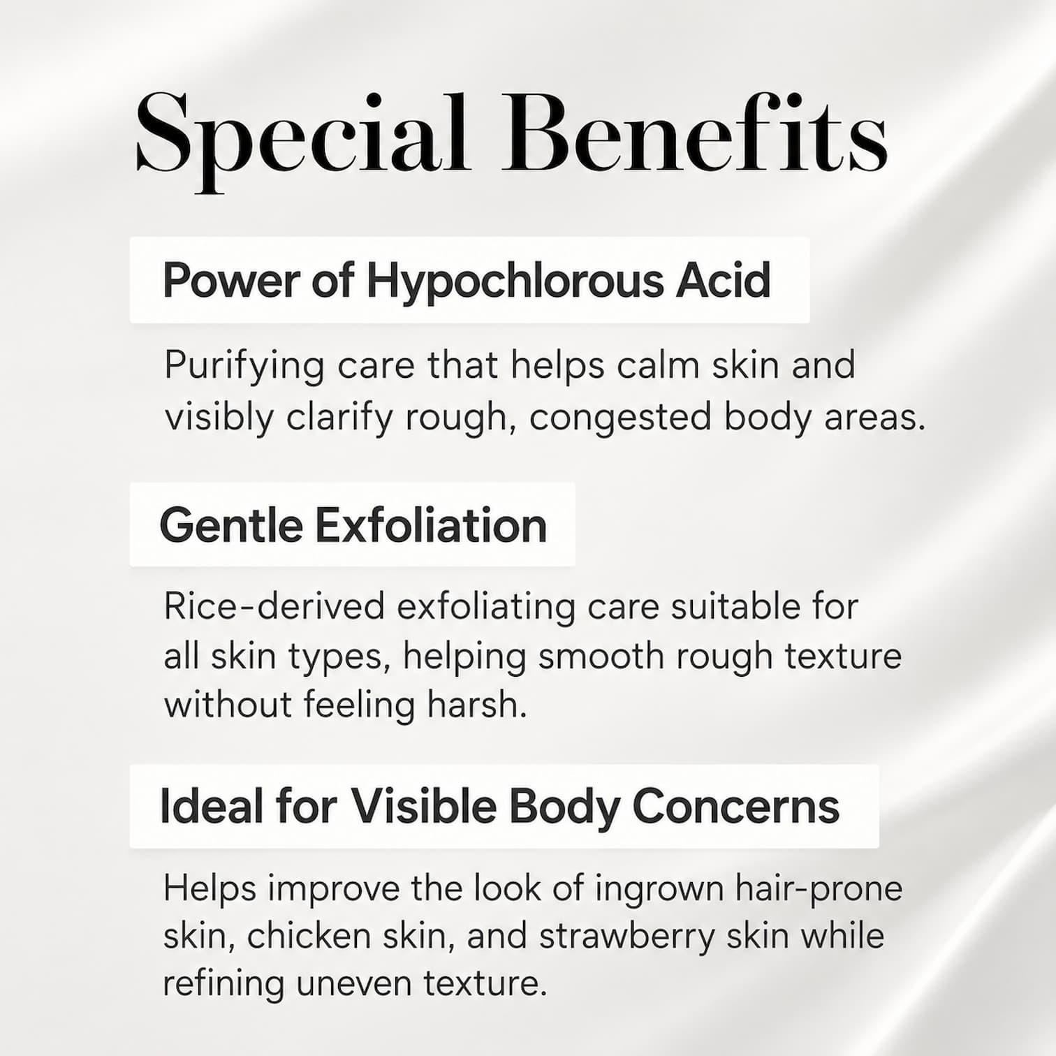 MEDICUBE Hypochlorous Acid Body Peel Shot 280ml - BelluBeauty