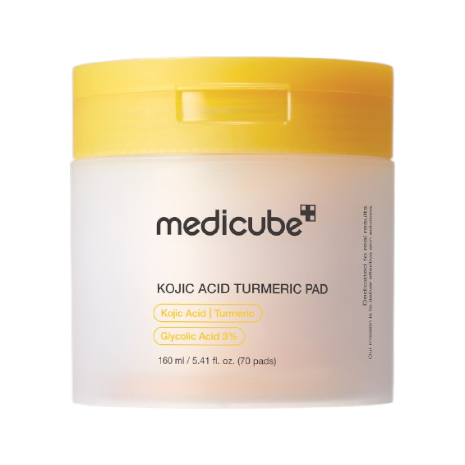 MEDICUBE Kojic Acid Turmeric Pad 70pcs - BelluBeauty