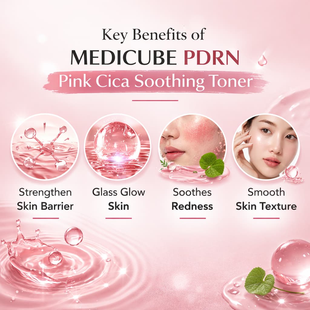 MEDICUBE PDRN Pink Cica Soothing Toner 250ml