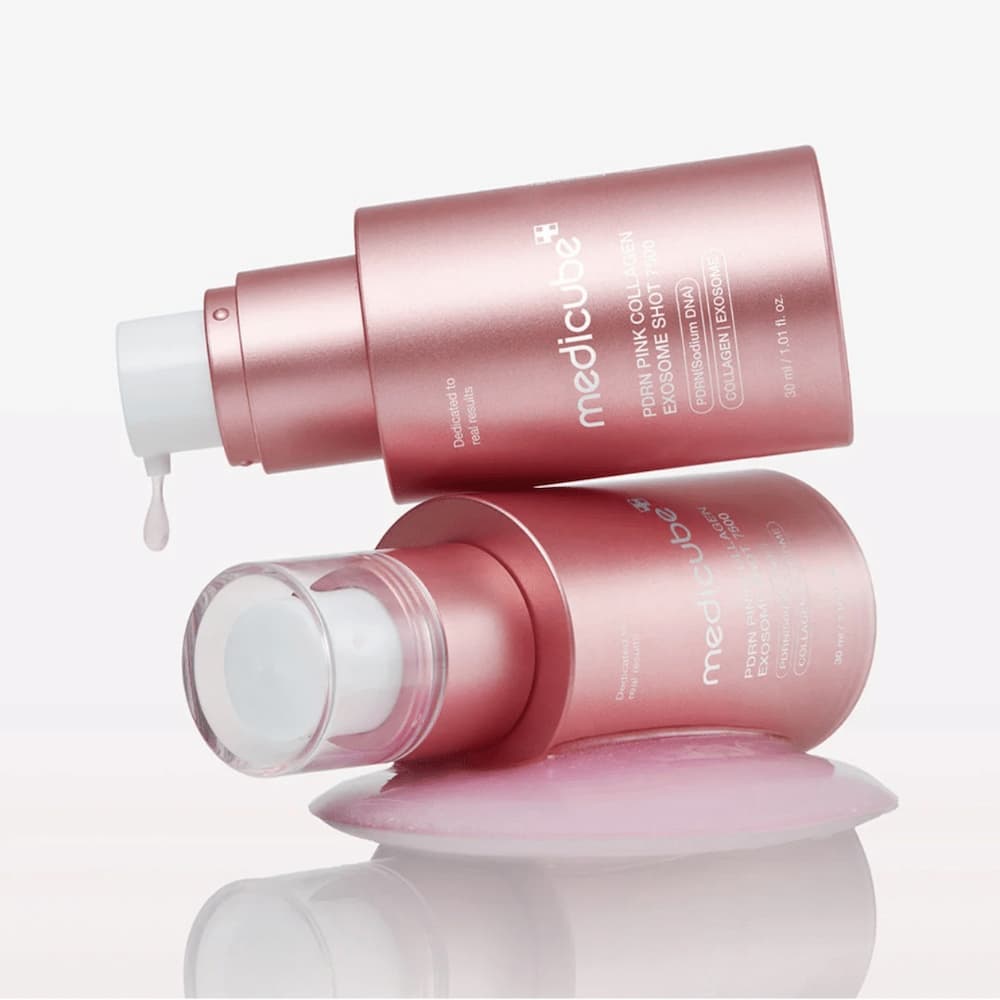 MEDICUBE PDRN Pink Collagen Exosome Shot Serum 7500 30ml - BelluBeauty