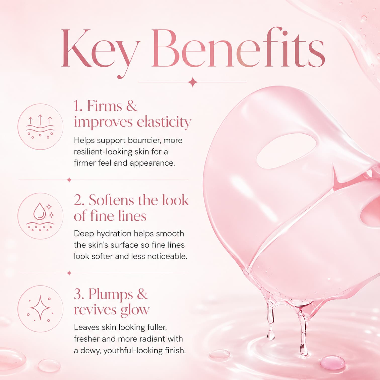 MEDICUBE PDRN Pink Collagen Gel Mask 4pcs - BelluBeauty