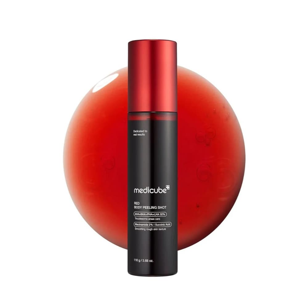 MEDICUBE Red Acne Body Peeling Shot 110g - BelluBeauty
