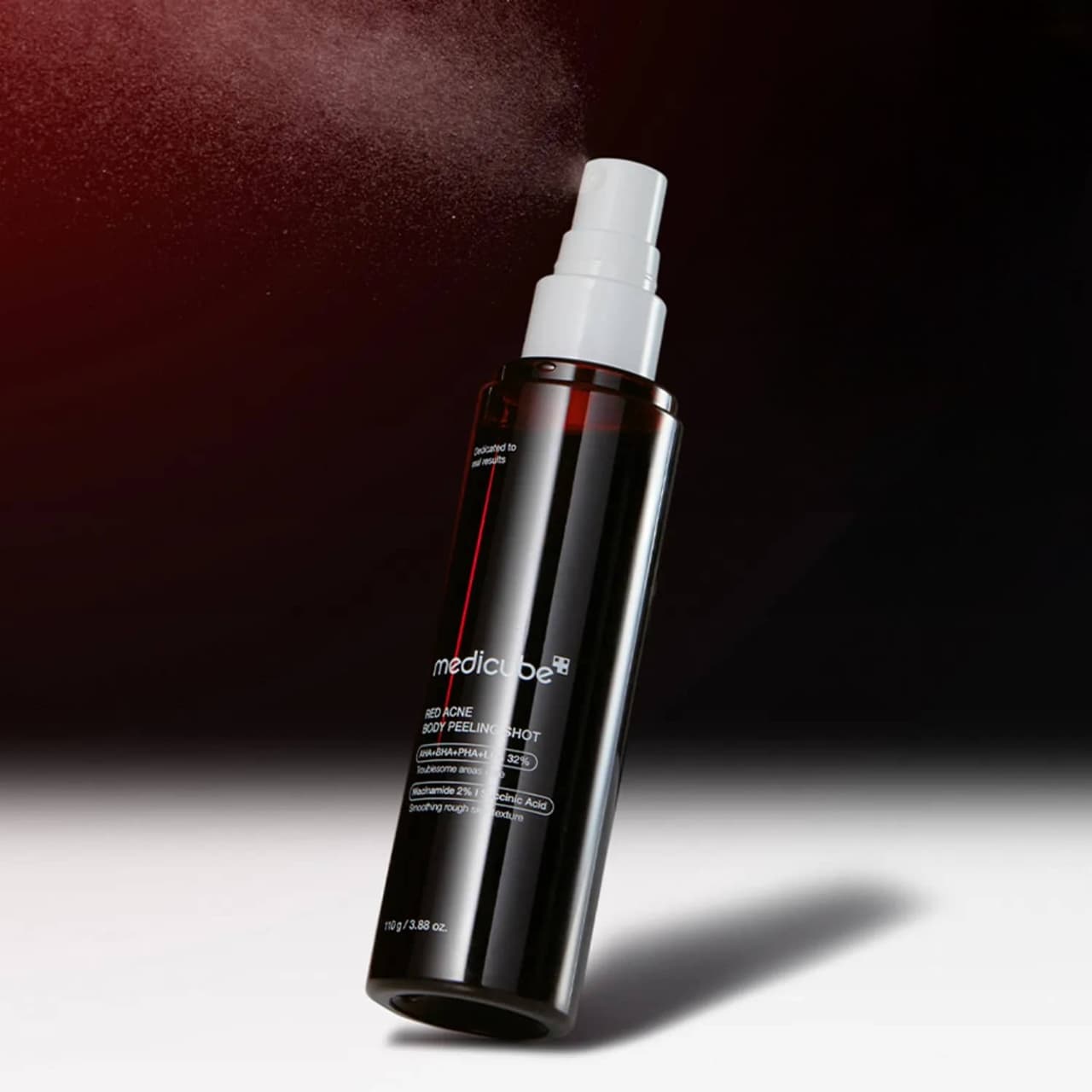 medicube red acne body peeling shot - bellubeauty