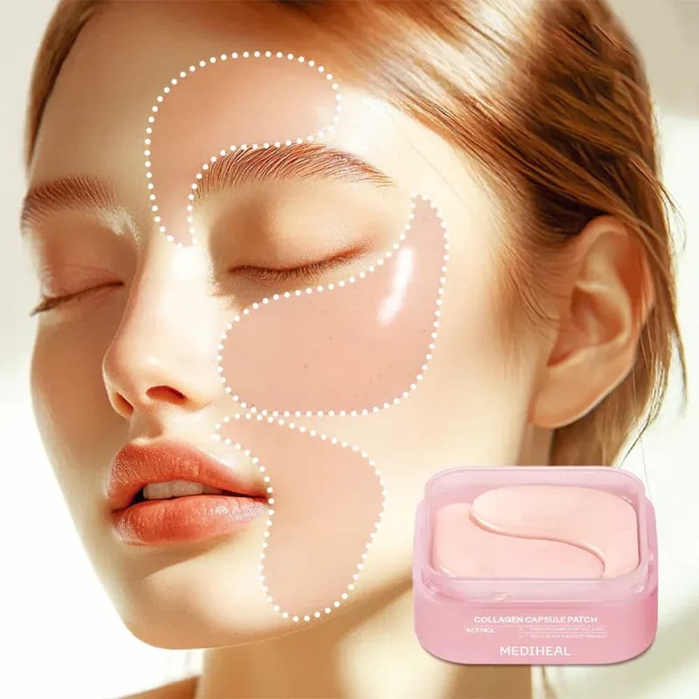 MEDIHEAL Collagen Capsule Patch Retinol 60pcs - BelluBeauty