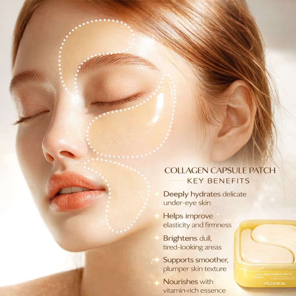 MEDIHEAL Collagen Capsule Patch Vitamin C 60pcs - BelluBeauty