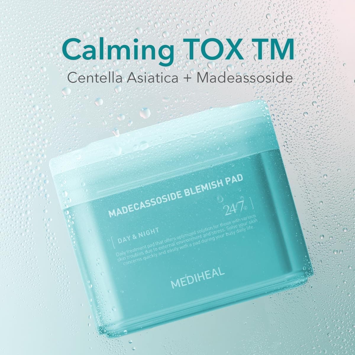 MEDIHEAL Madecassoside Blemish Pad 100pcs - bellubeauty