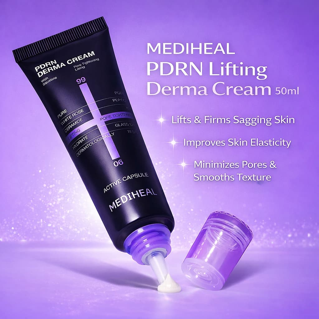 MEDIHEAL PDRN Lifting Derma Cream 50ml - BelluBeauty