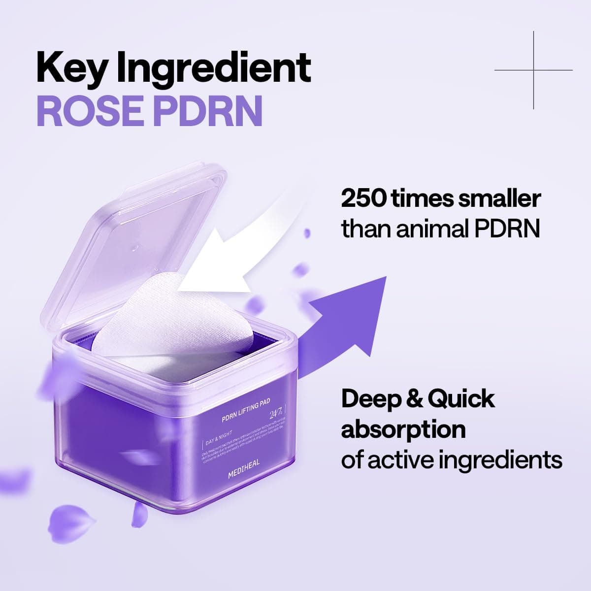 MEDIHEAL PDRN Lifting Pad 100pcs - bellubeauty