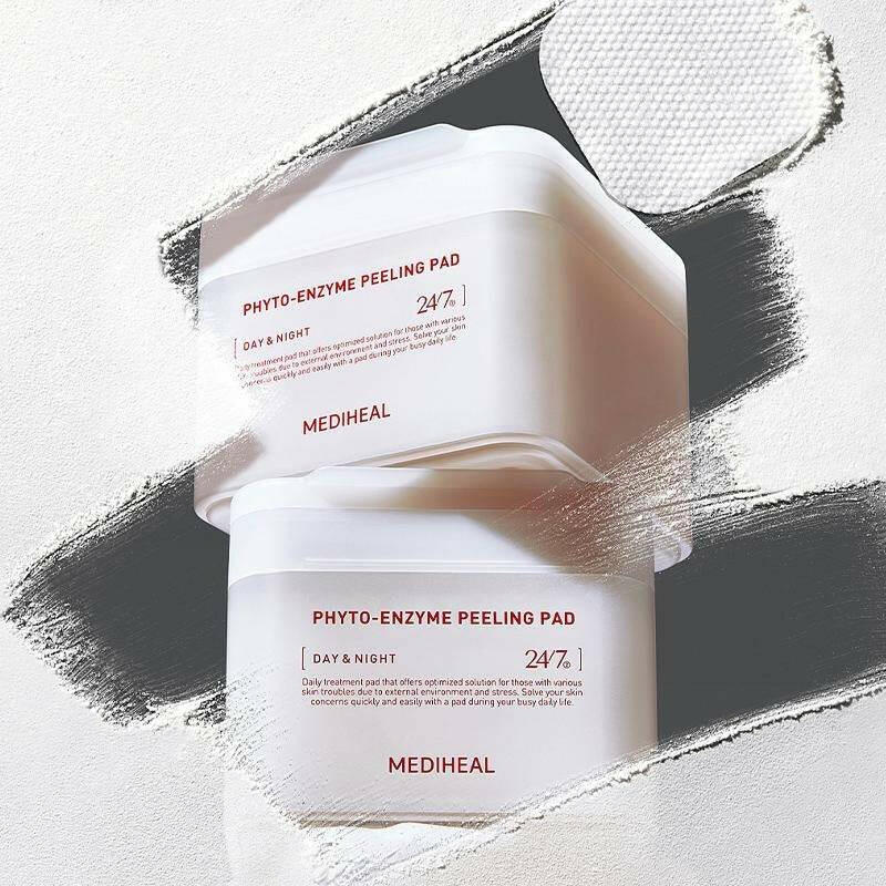 MEDIHEAL Phyto-Enzyme Peeling Pad 90pcs - bellubeauty