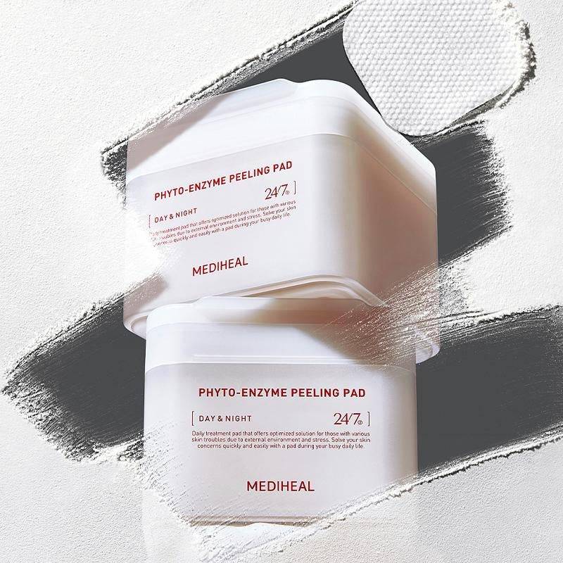 MEDIHEAL Phyto-Enzyme Peeling Pad 90pcs - BelluBeauty