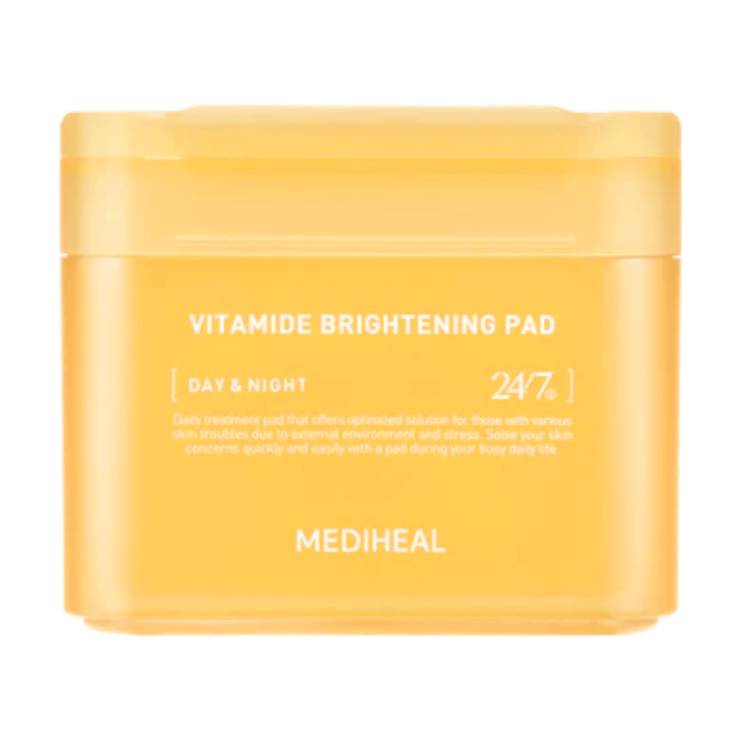 MEDIHEAL Vitamide Brightening Pad 100pcs - BelluBeauty