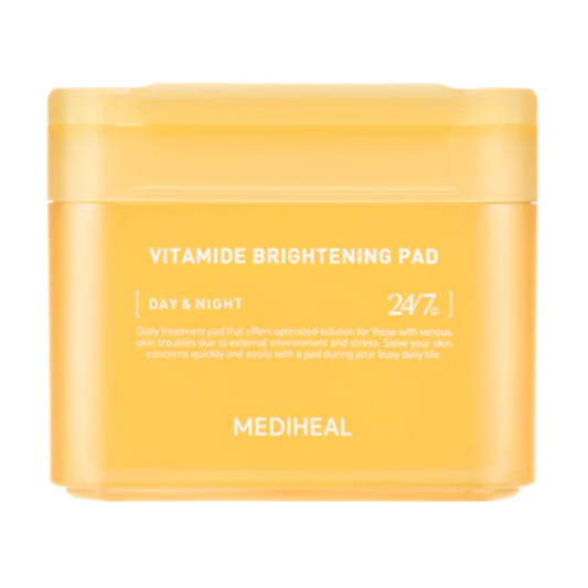 MEDIHEAL Vitamide Brightening Pad 100pcs - BelluBeauty