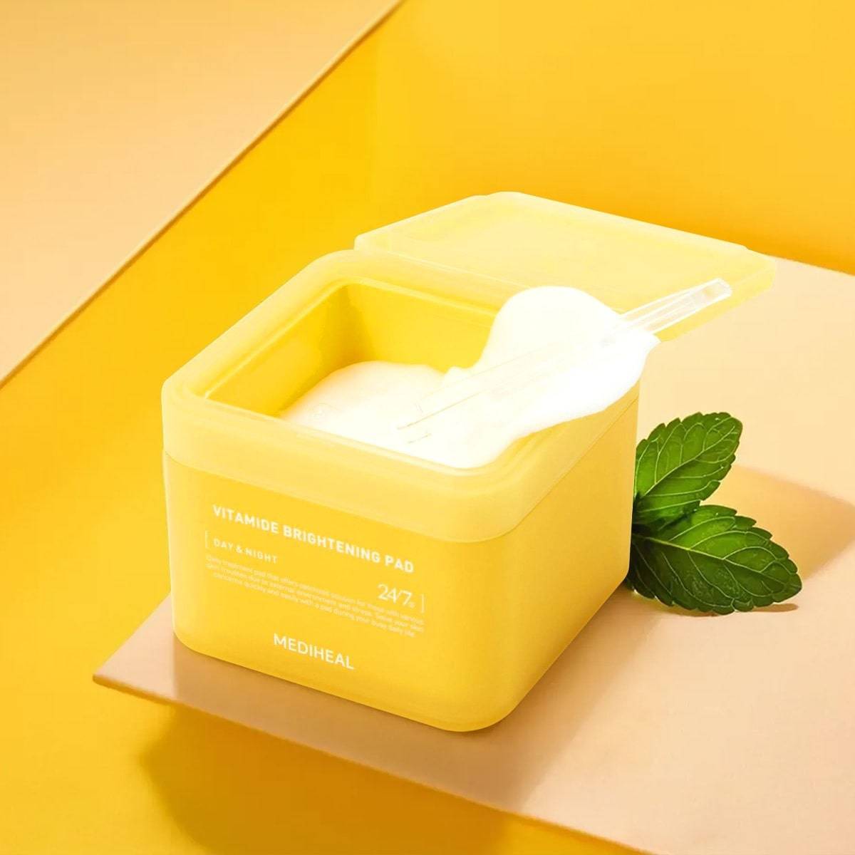 MEDIHEAL Vitamide Brightening Pad 100pcs - BelluBeauty