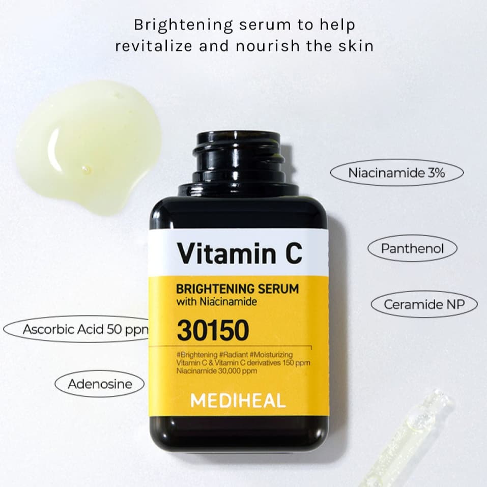 MEDIHEAL Vitamin C Brightening Serum 40ml - bellubeauty