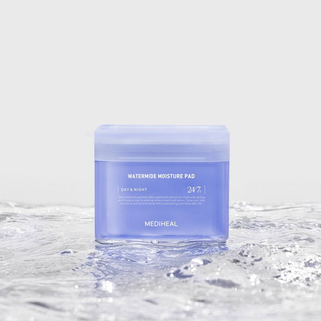 MEDIHEAL Watermide Moisture Pad 100pcs - BelluBeauty