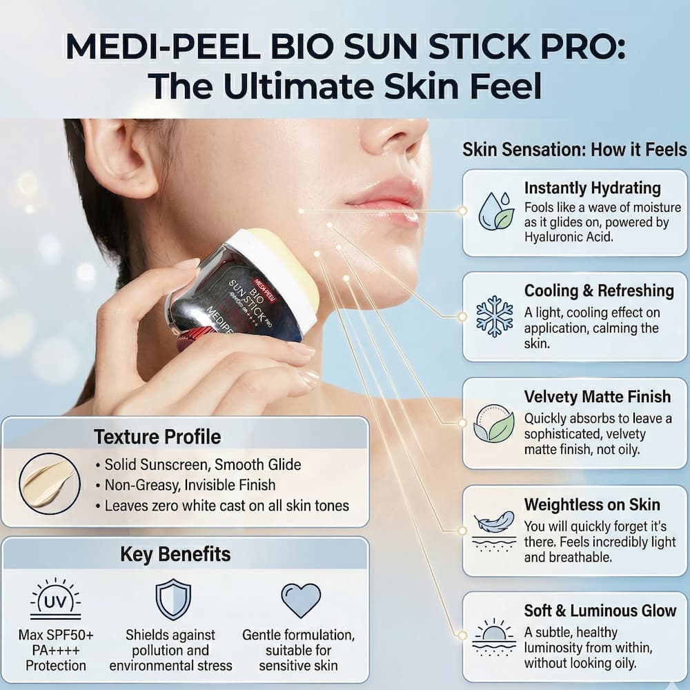 MEDIPEEL Peptide 9 Bio Sun Stick Pro 19g SPF50+ - BelluBeauty