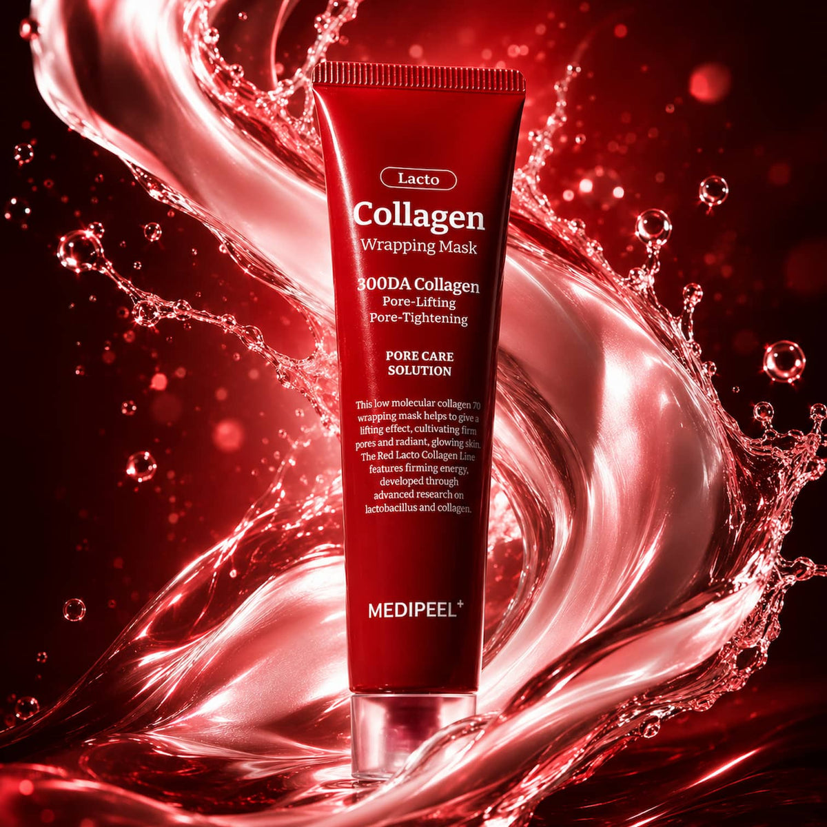 MEDIPEEL Red Lacto Collagen Wrapping Mask 70ml - BelluBeauty