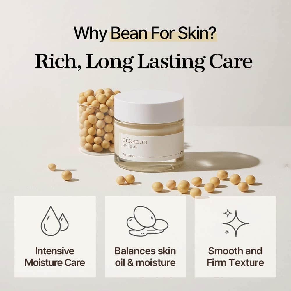 MIXSOON Bean Cream 50ml - BelluBeauty