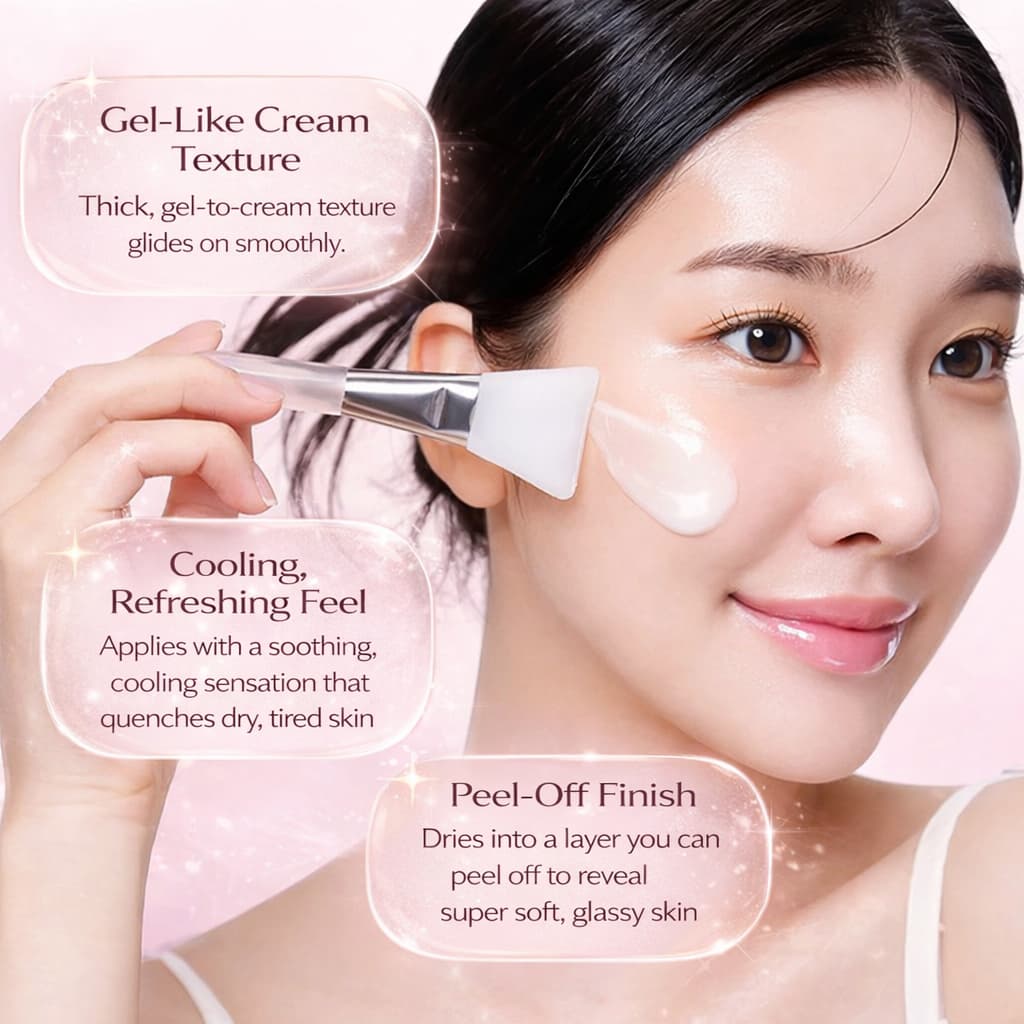 MIXSOON Collagen Glass Skin Mask 80ml - BelluBeauty