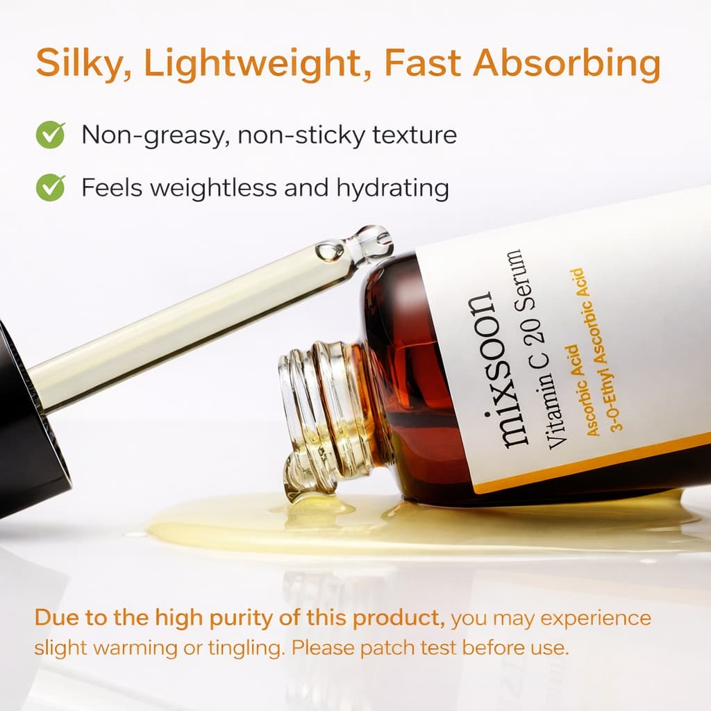 MIXSOON Vitamin C 20 Serum 10ml - BelluBeauty
